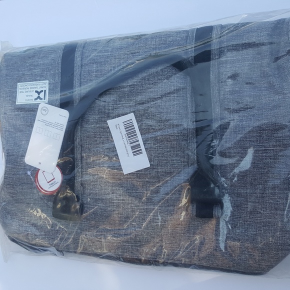 Noblag Duffel Bag Weekender gym Bag-  Grey